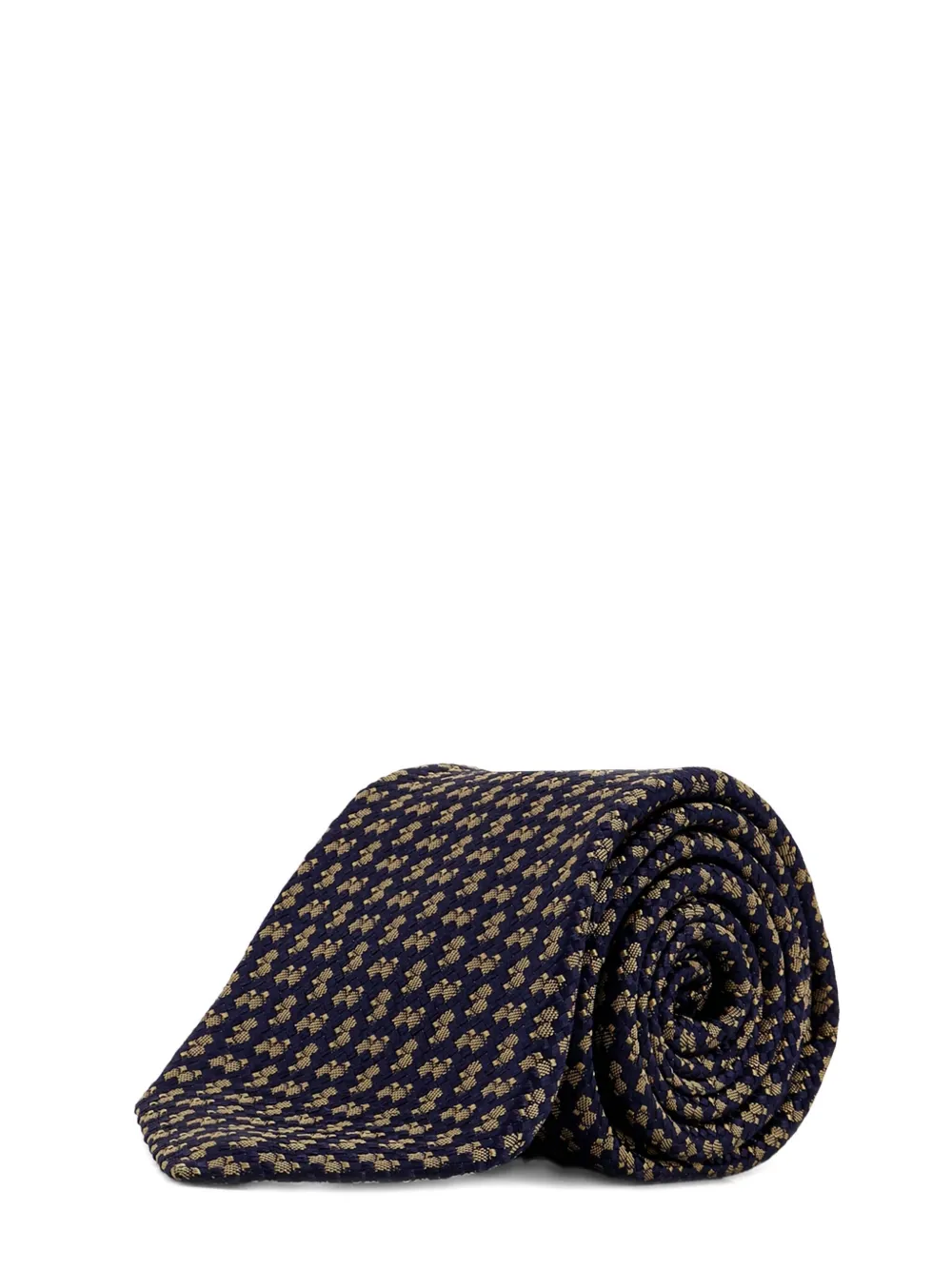 Kiton Textured-finish Tie In Green