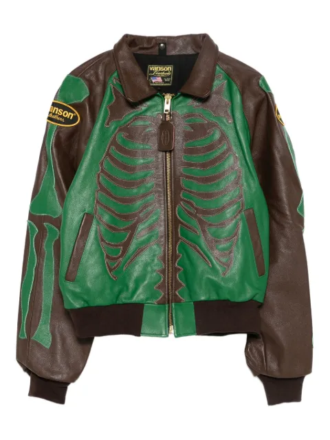 Awake NY Vanson Stadium leather jacket