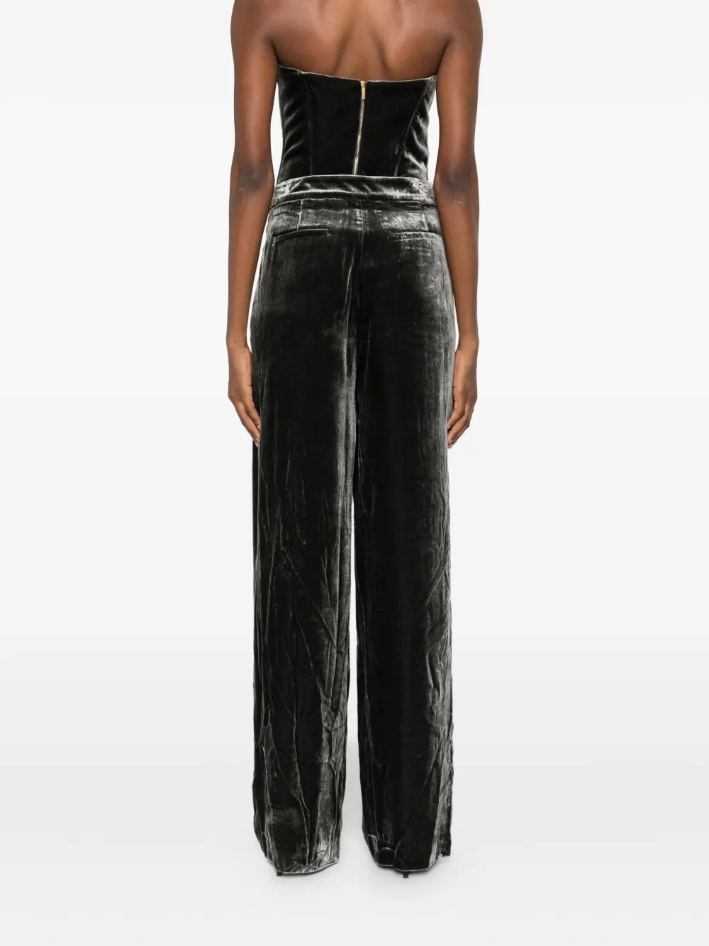 Raquel Diniz Pleated Trousers In Black