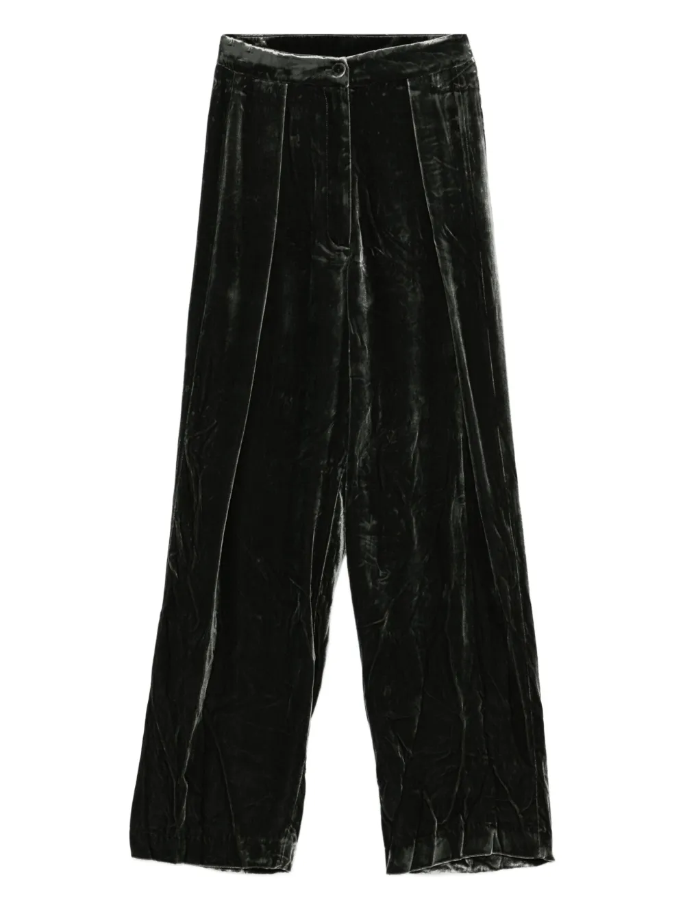 Raquel Diniz pleated trousers - Schwarz
