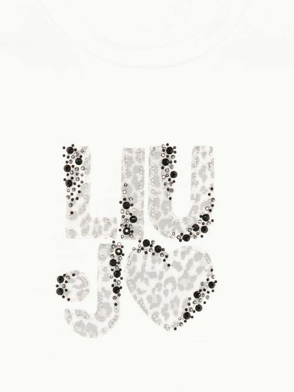 Liu Jo Kids T-shirt verfraaid met logo Wit