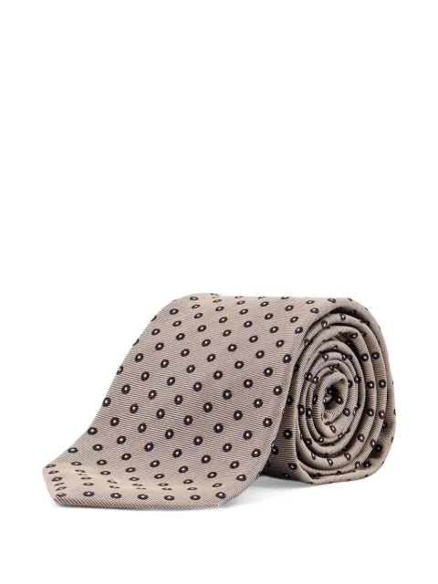 Kiton dot-pattern tie