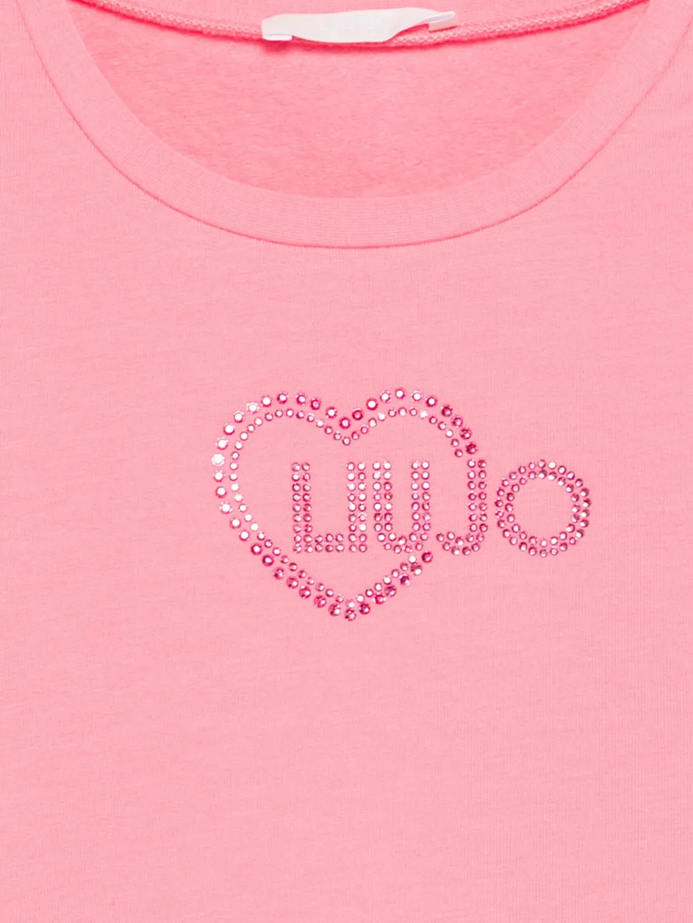Liu Jo Kids Sweater met logo Roze