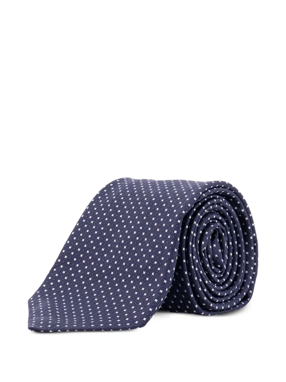 Kiton dot-pattern tie | azul | Image 1