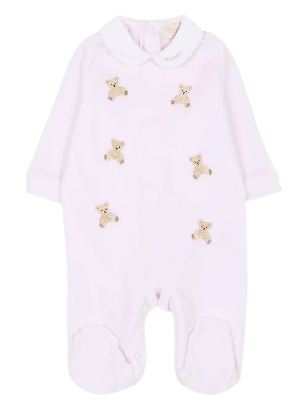 NANAN pijama con logo bordado | rosado | Image 1