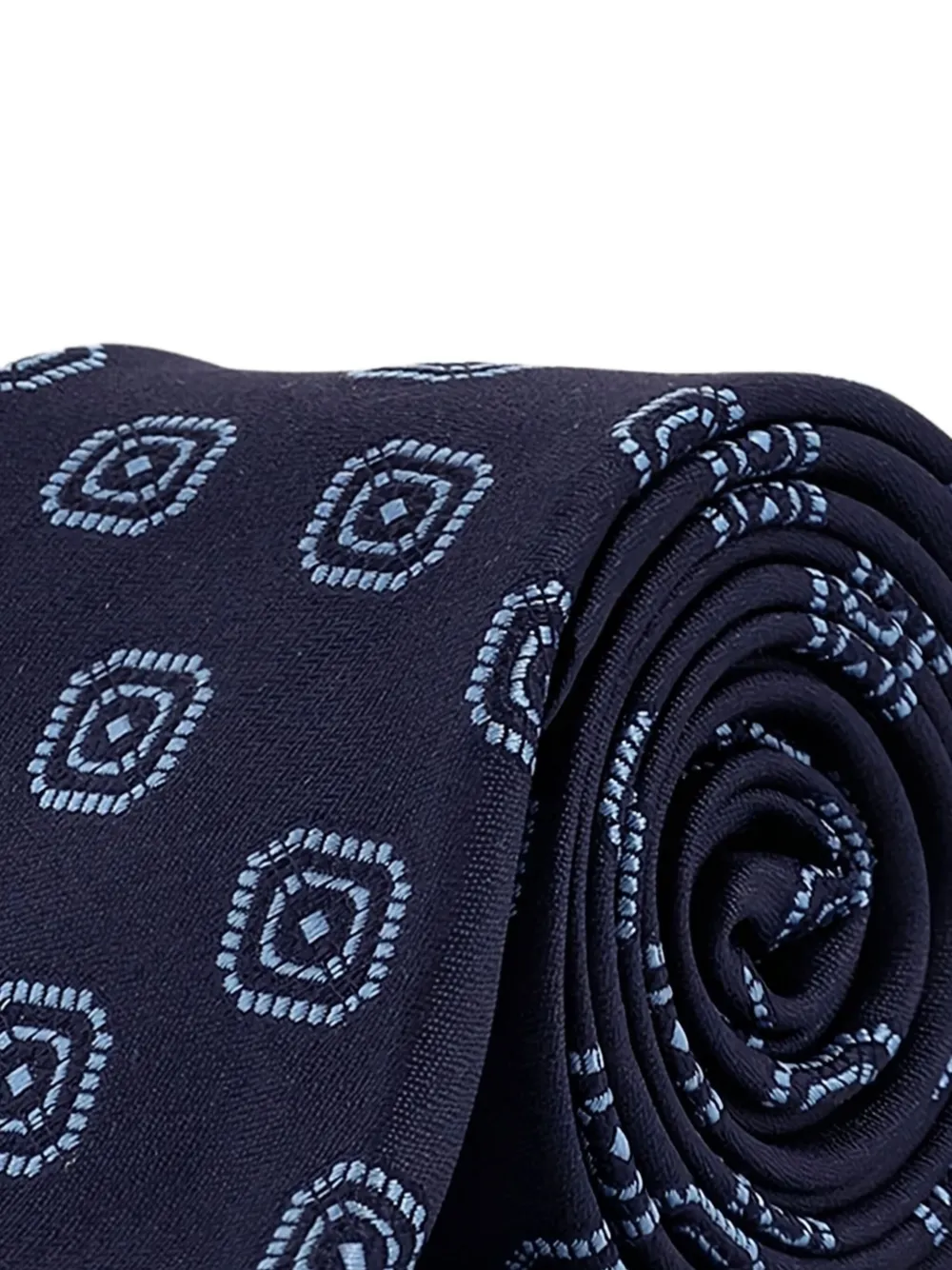 Kiton geometric-pattern tie | Image 2