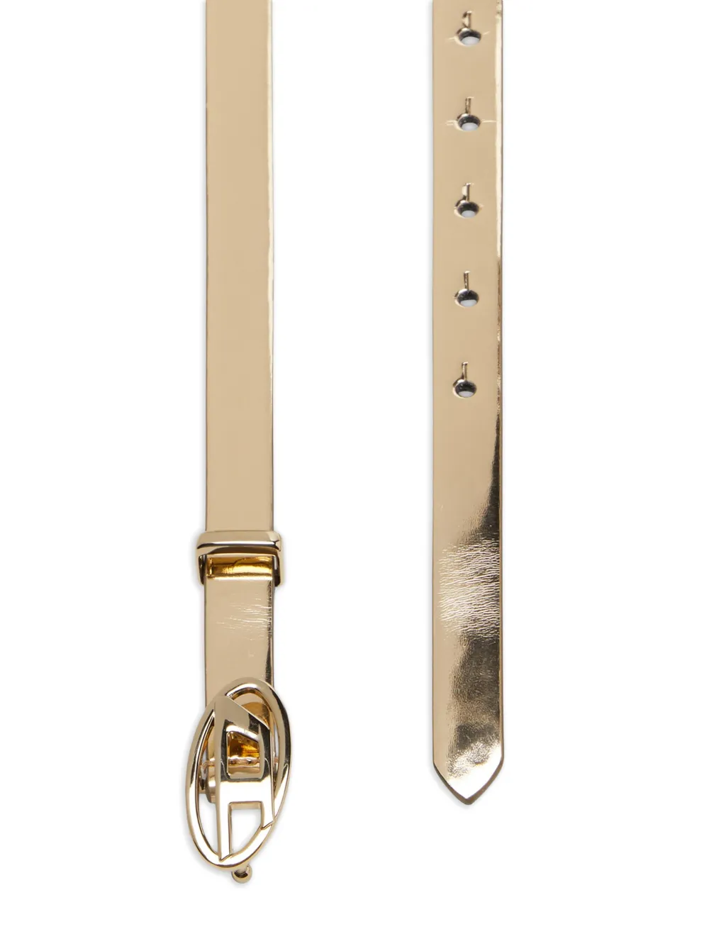 Diesel Riem met logogesp Goud