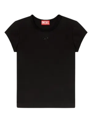 DIESEL T-ANGIE ブラックTシャツS Diesel T-Angie T-shirt | Black | FARFETCH