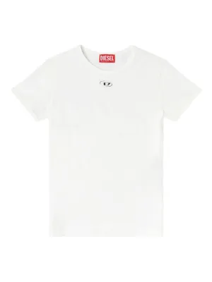 Diesel T-Uncutie-Long-Od Tシャツ | ホワイト | FARFETCH JP