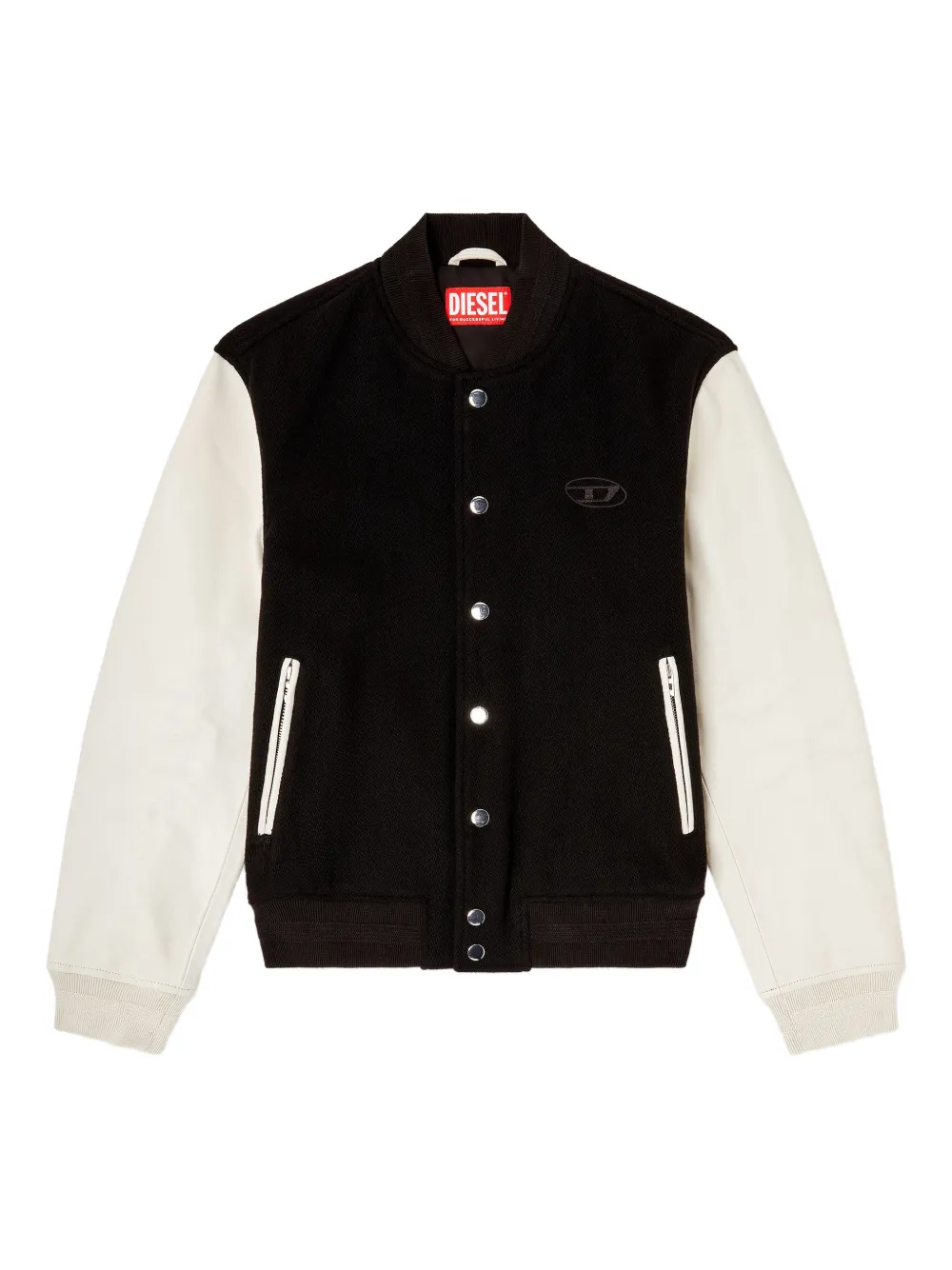 Diesel L-Arry-Wrd bomber jacket - Nero