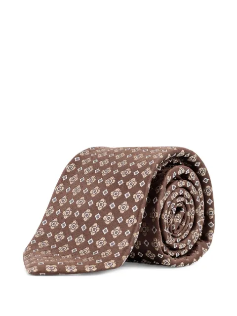 Kiton silk tie