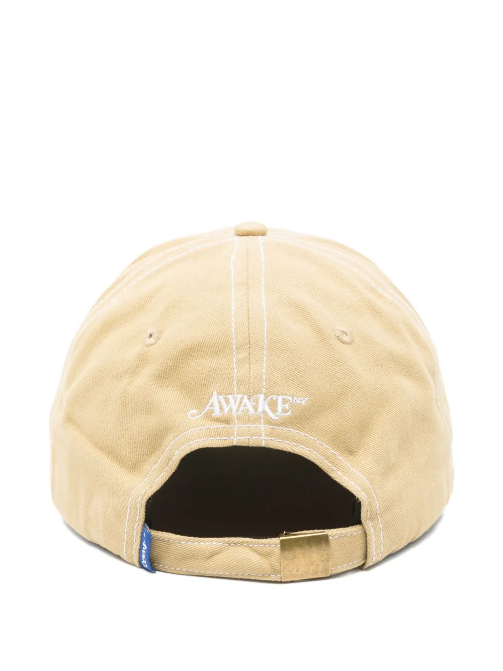 Awake NY embroidered-logo cap - Beige