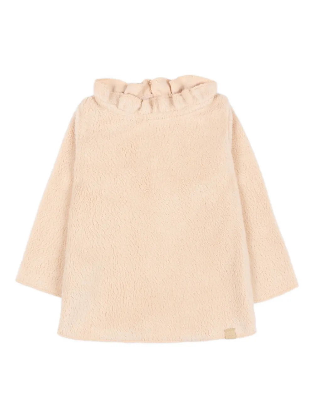 Bamboom Ruffled Long-sleeve Top In Neutral