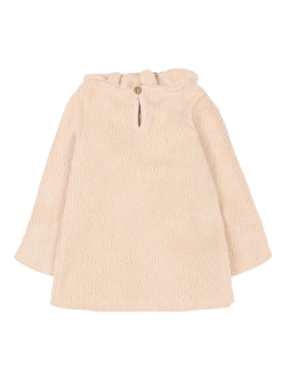 Bamboom ruffled long-sleeve top - Roze