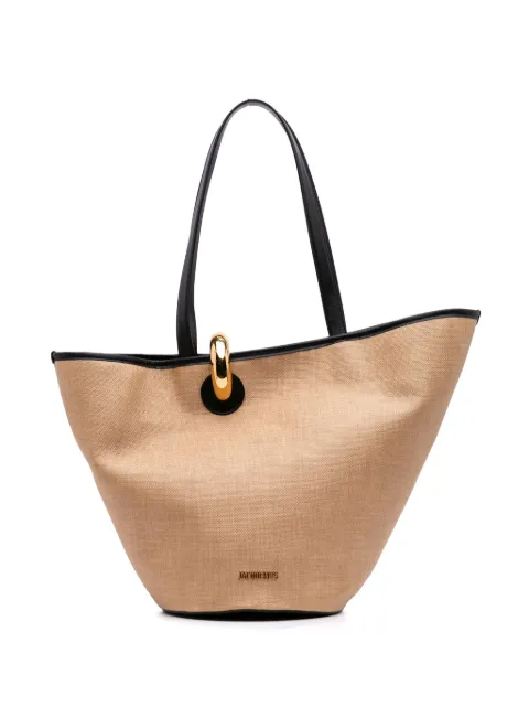 Jacquemus Pre-Owned 2013-2025 Canvas Le Bambola tote bag