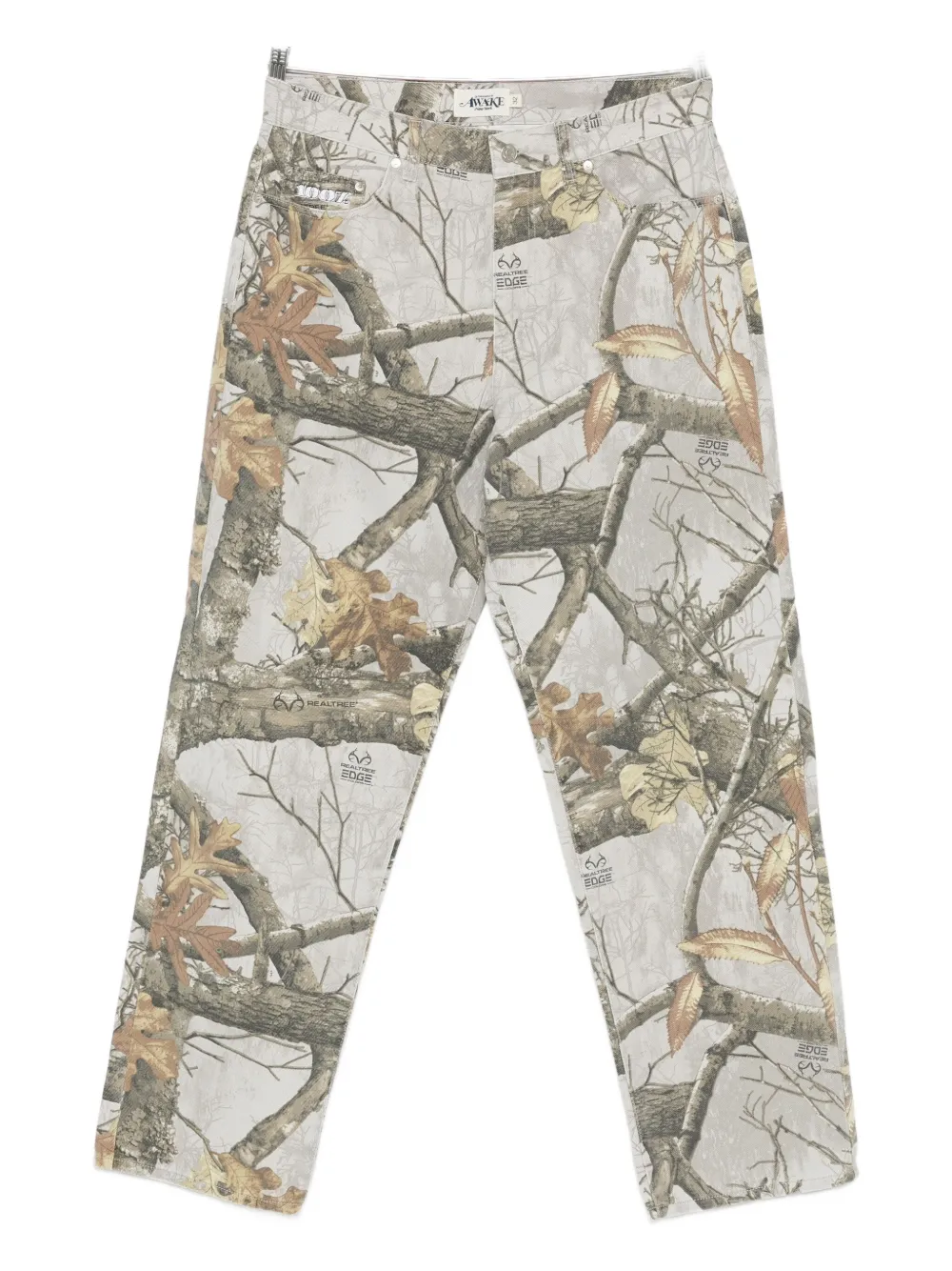 Awake Ny X Stussy Big Ol' Realtree Edge Jeans In Multi