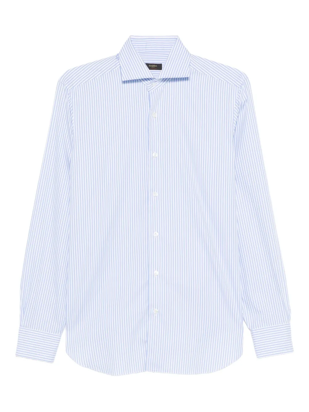 Barba ストライプ シャツ | ブルー | Image 1
