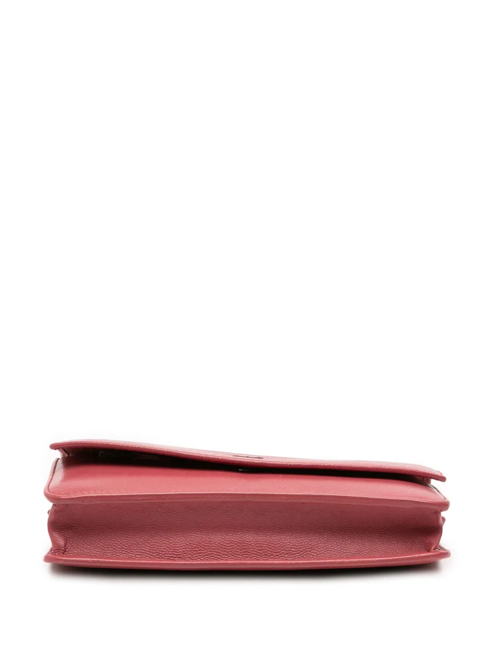2013-2014 Cc Caviar Sevruga Wallet On Chain Crossbody Bag