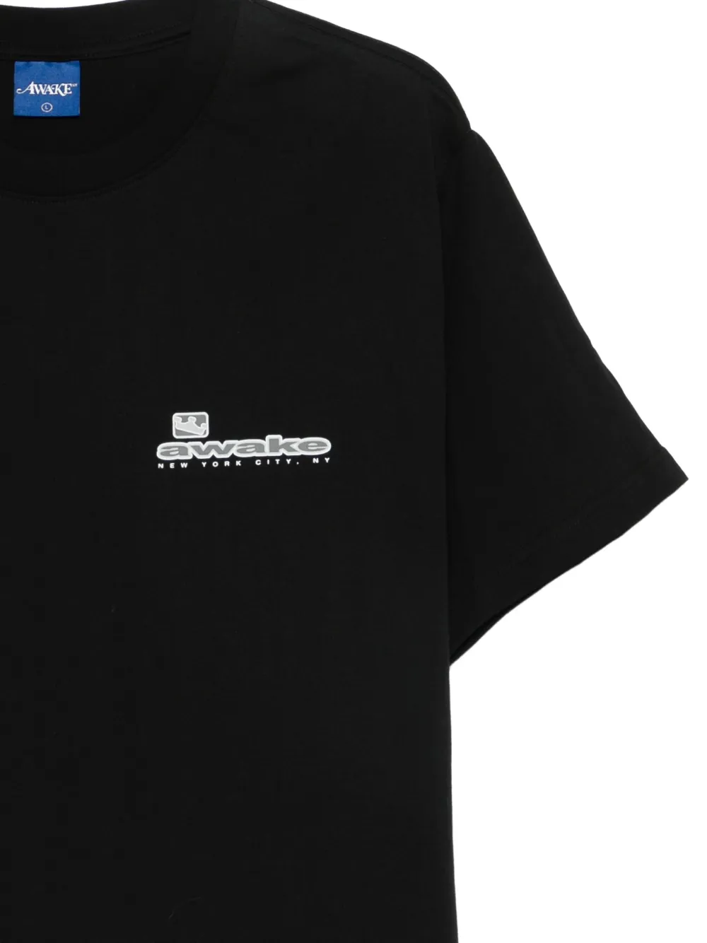 Awake NY AWK.FW25.TS004 BLACK Zwart