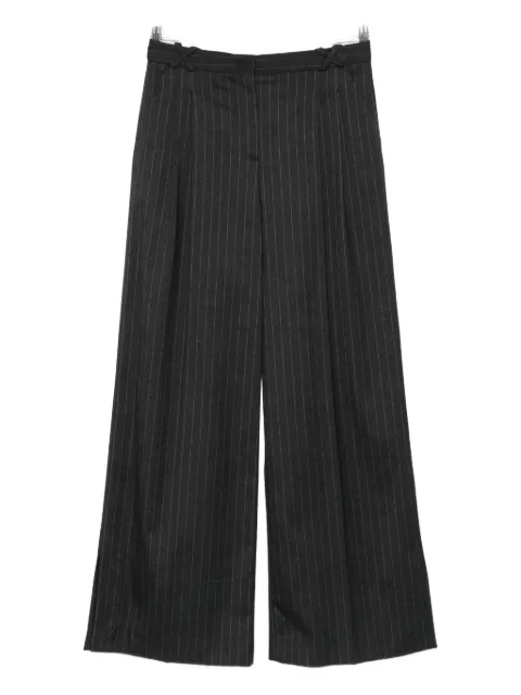 The Garment pinstripe pleat-detail trousers