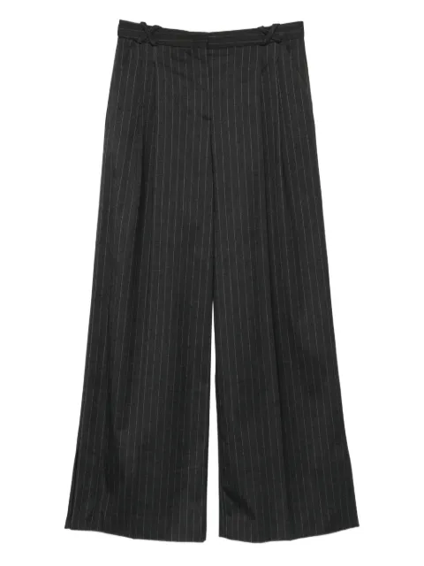 The Garment pantalones con pinzas y estampado de rayas diplomáticas