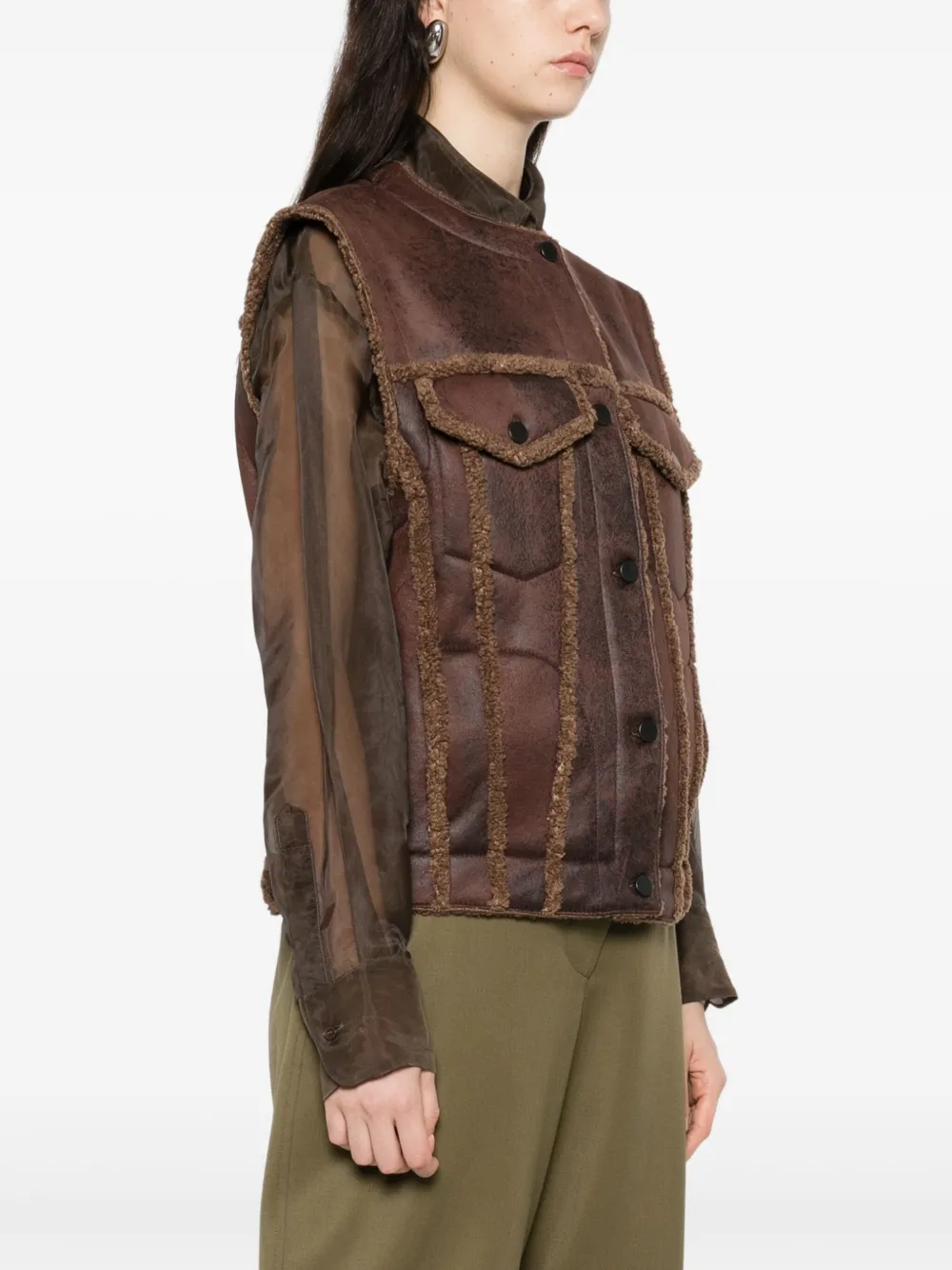 Akris Punto Button-down jack Bruin
