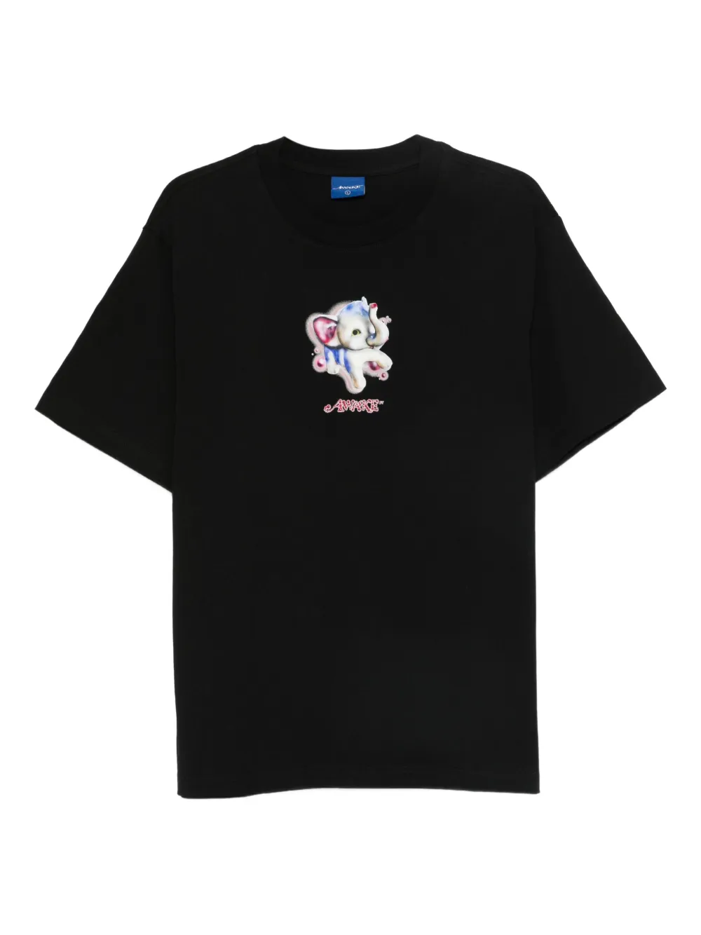Awake NY playera con cuello redondo y estampado gráfico | negro | Image 1