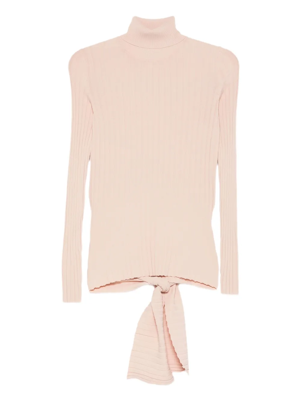 MOSCHINO JEANS roll-neck top - Rosa