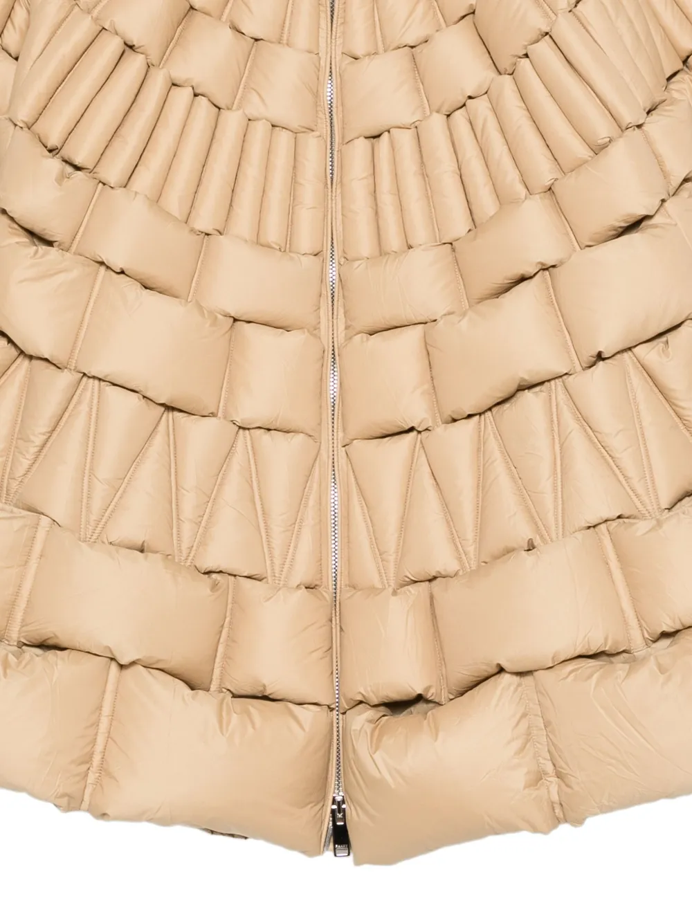 RAXXY Gewatteerde cape met capuchon Bruin