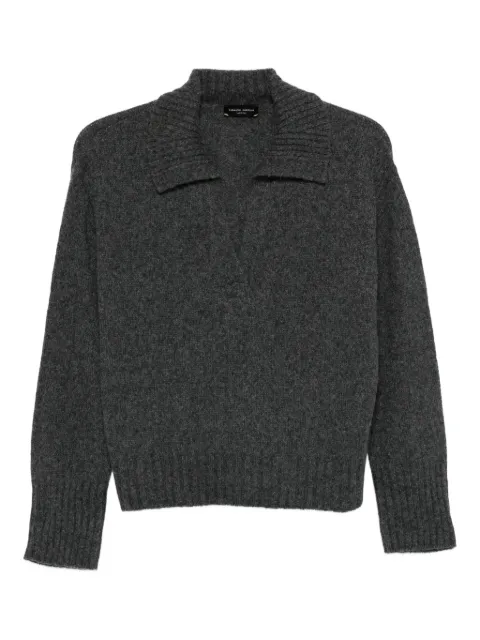 Roberto Collina mélange-effect polo jumper