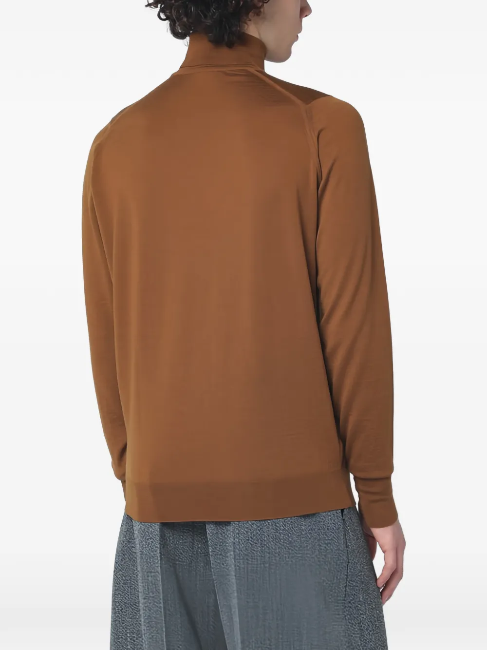  John Smedley Richards Long-sleeve Sweater - Brown 