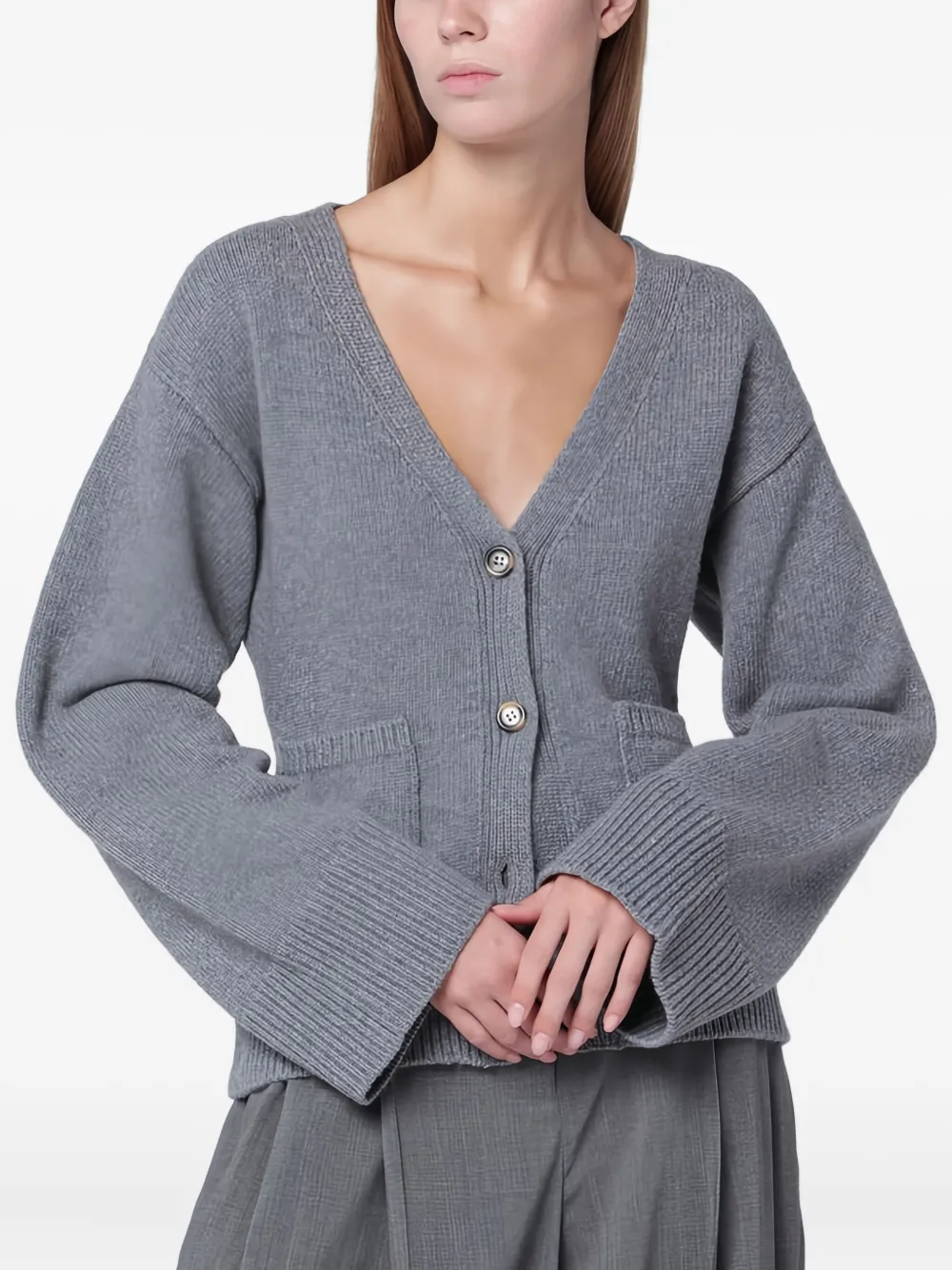 Almada Label Drea cardigan | Grey | Image 1