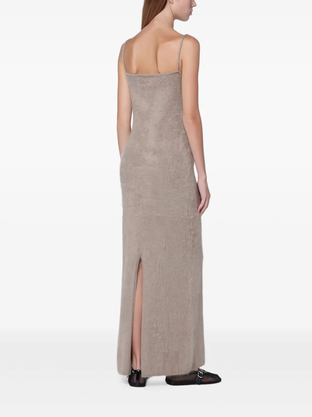 Almada Label Fiona maxi-jurk Beige