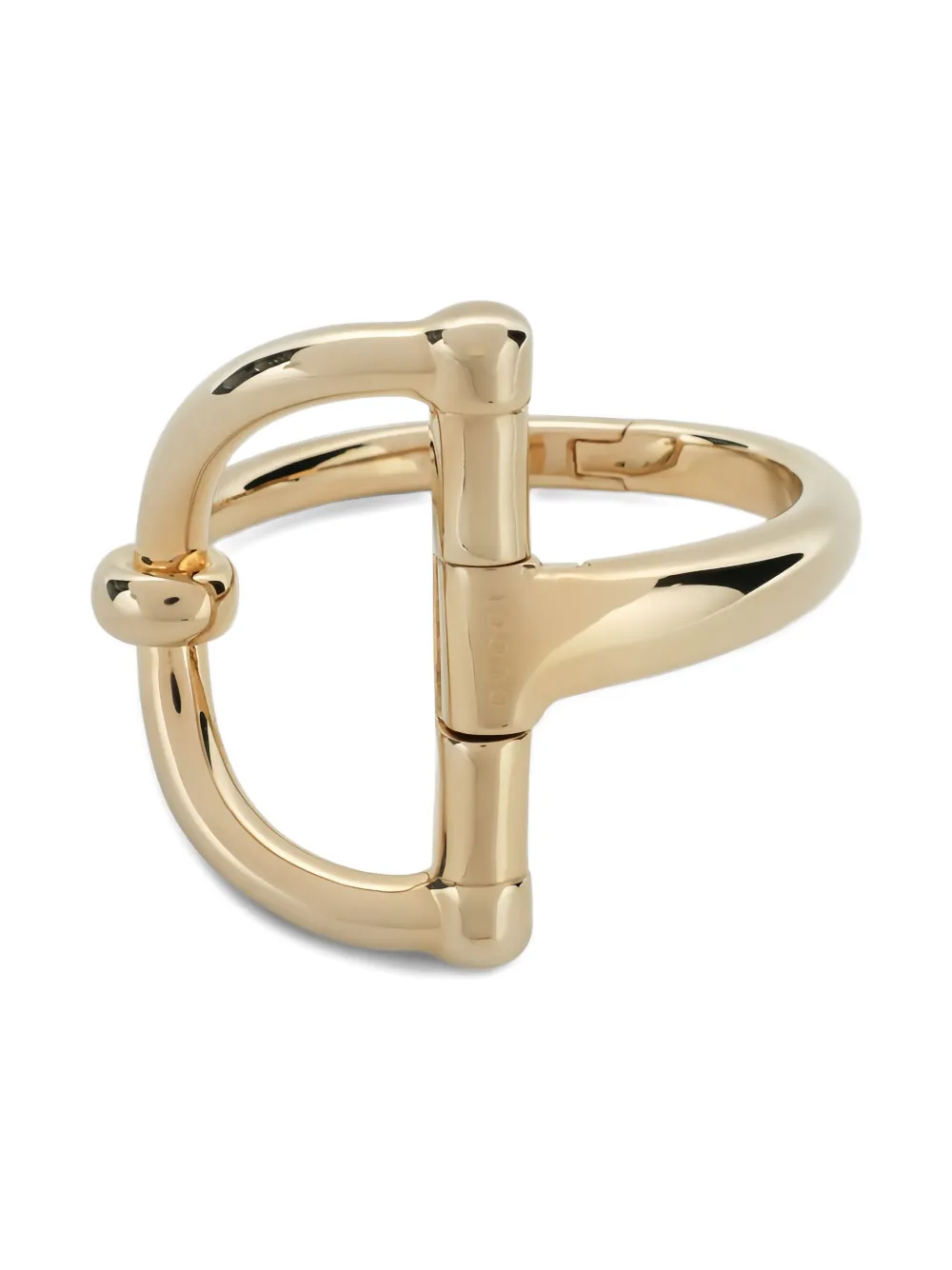 Gucci horsebit detail bracelet - Goud