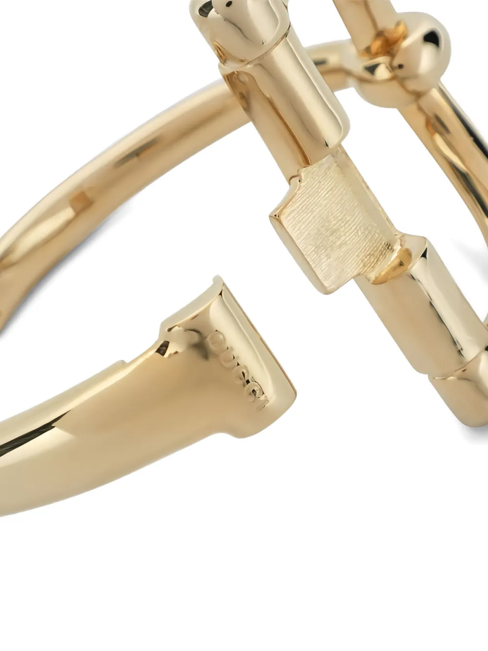 Gucci Horsebit Detail Bracelet In Gold