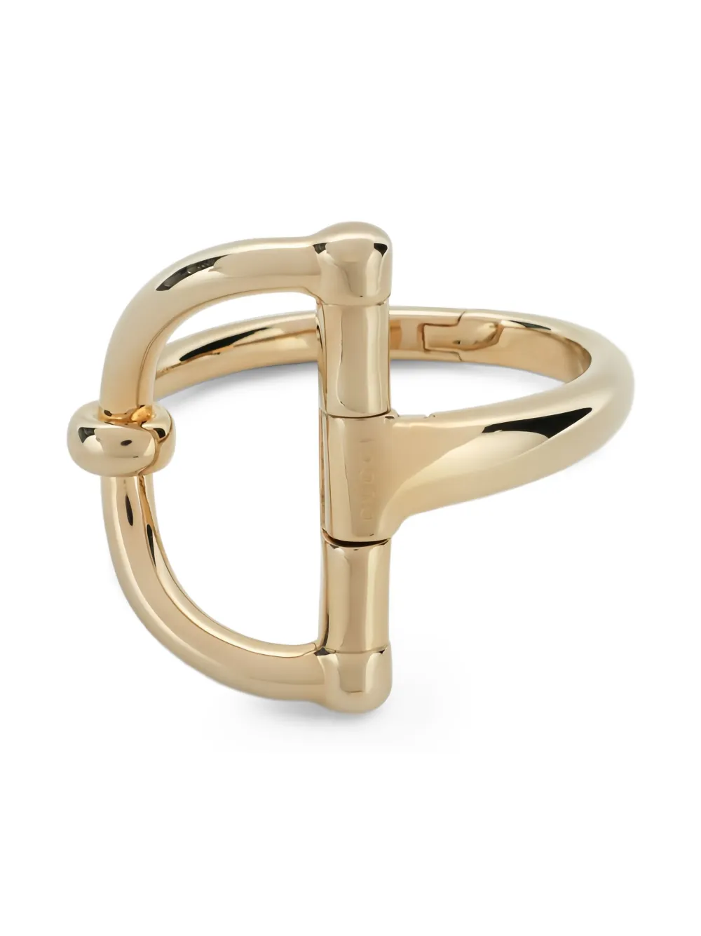 Gucci horsebit detail bracelet - Gold
