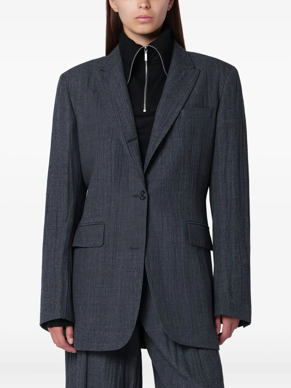 OUR LEGACY single-breasted blazer | Grey | Image 1