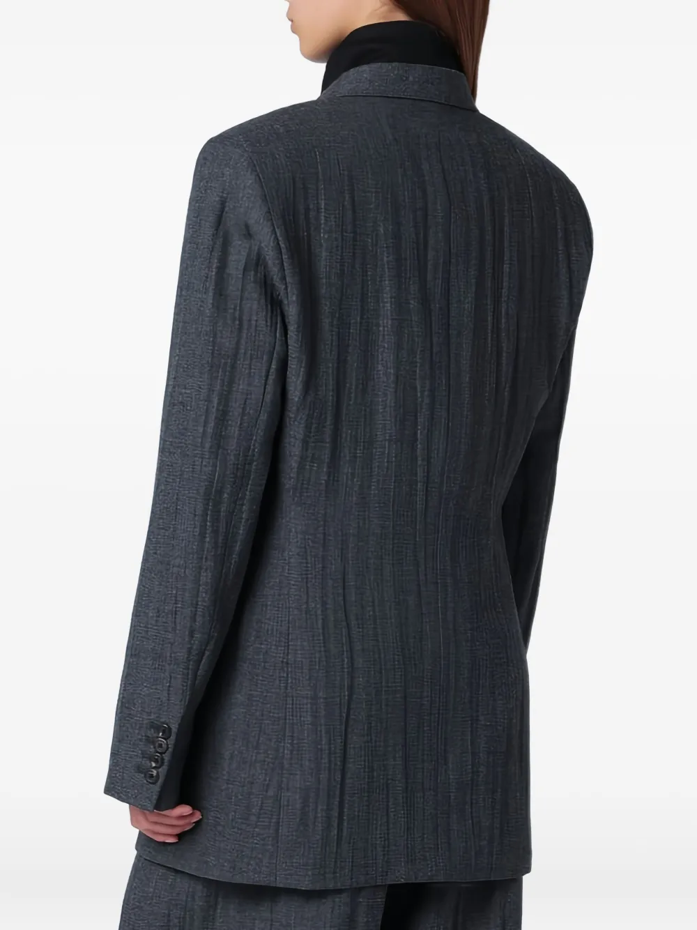 OUR LEGACY Blazer met enkele rij knopen Grijs