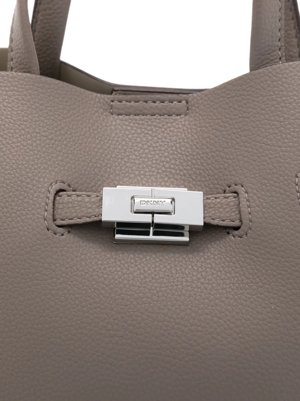 Dkny Small Bryar Satchel Bag In Gray