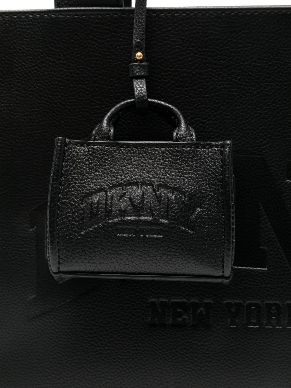 Dkny Medium Hadlee Tote Bag In Black