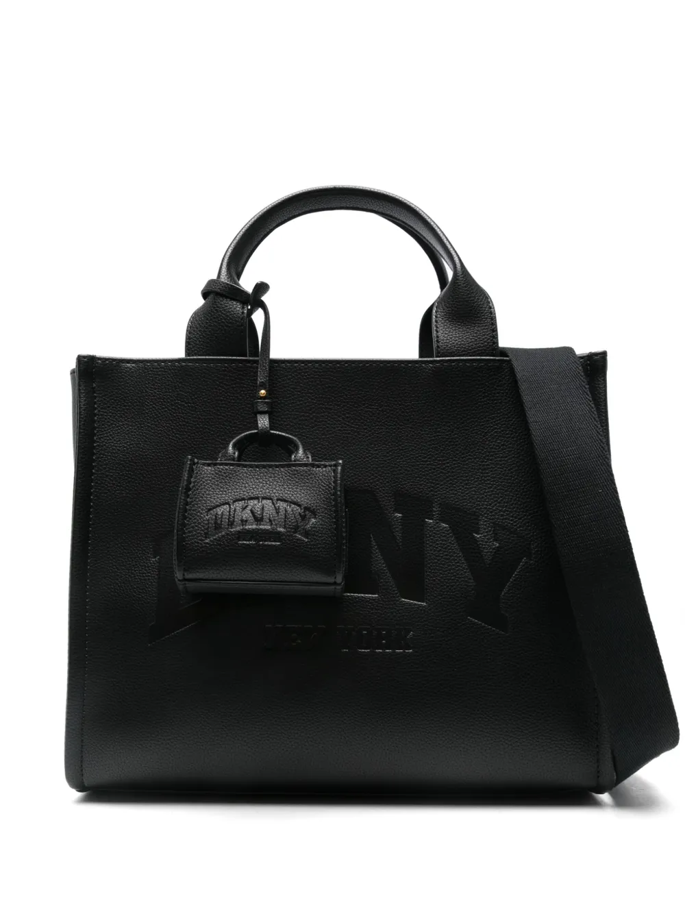 DKNY+sac+à+main+Hadlee+medium+-+Noir