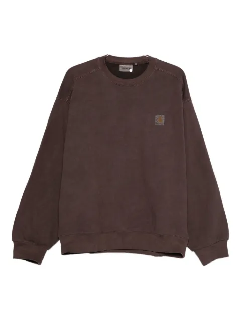 Carhartt WIP logo-patch crew-neck sweatshirt