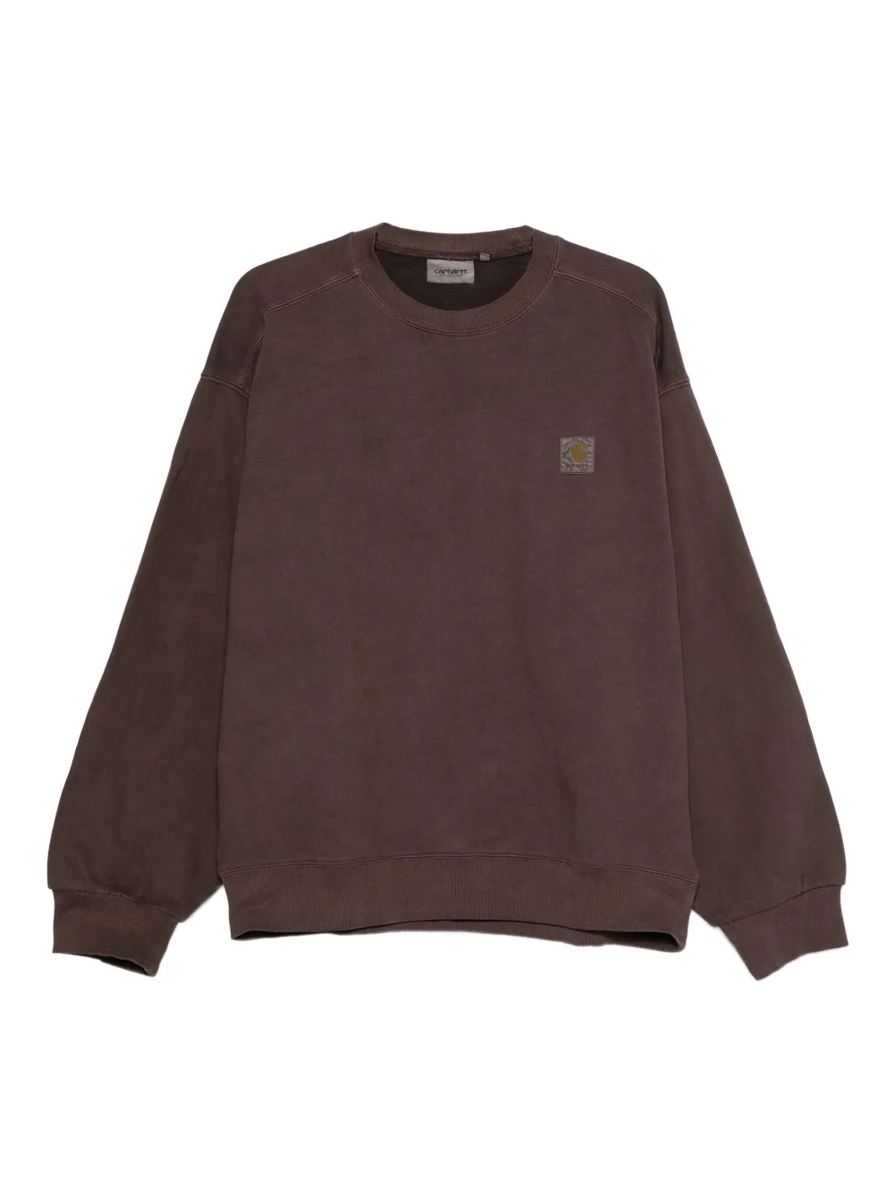 Carhartt WIP Moletom com patch de logo | Marrom | Image 1