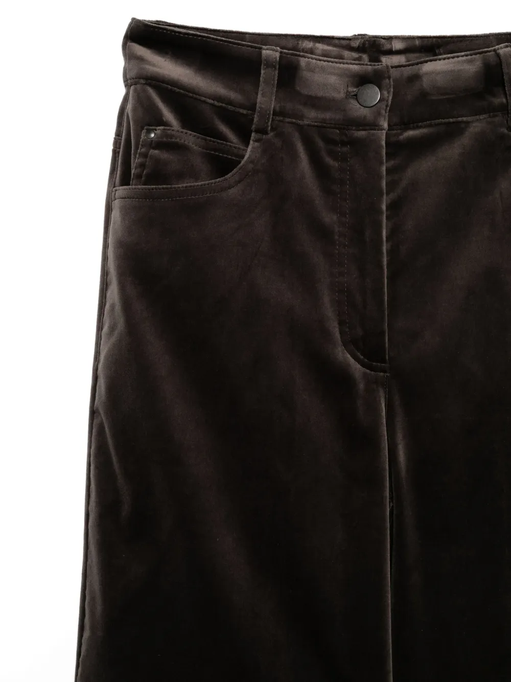 Akris Punto Broek met zak Bruin