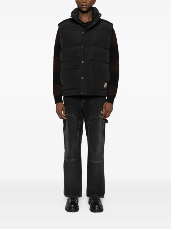 Carhartt ブラックベスト Carhartt WIP パデッドベスト | ブラック