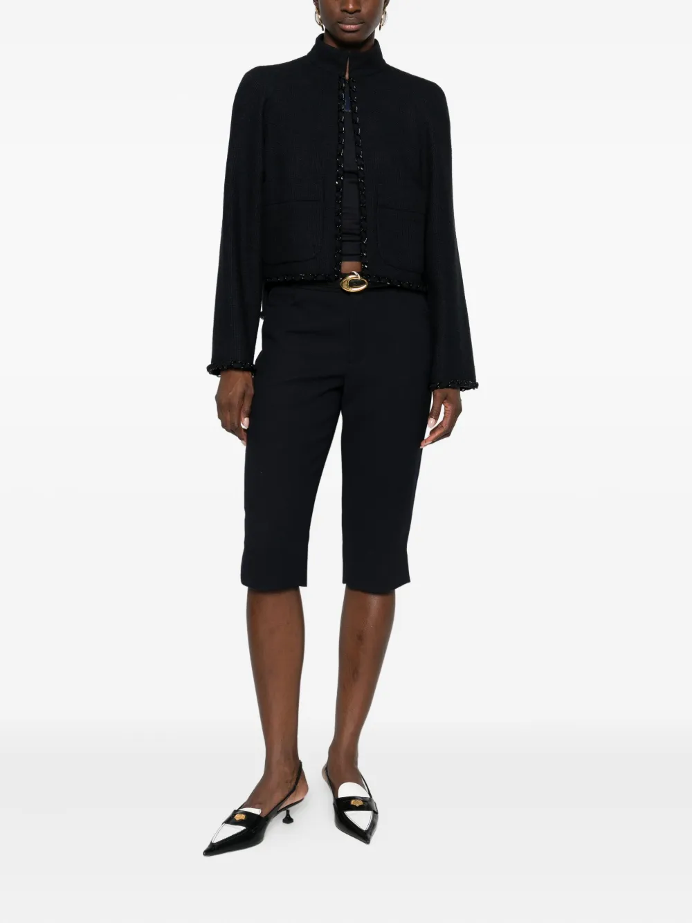 CHANEL Pre-Owned 2016 tweed jacket | Image 2