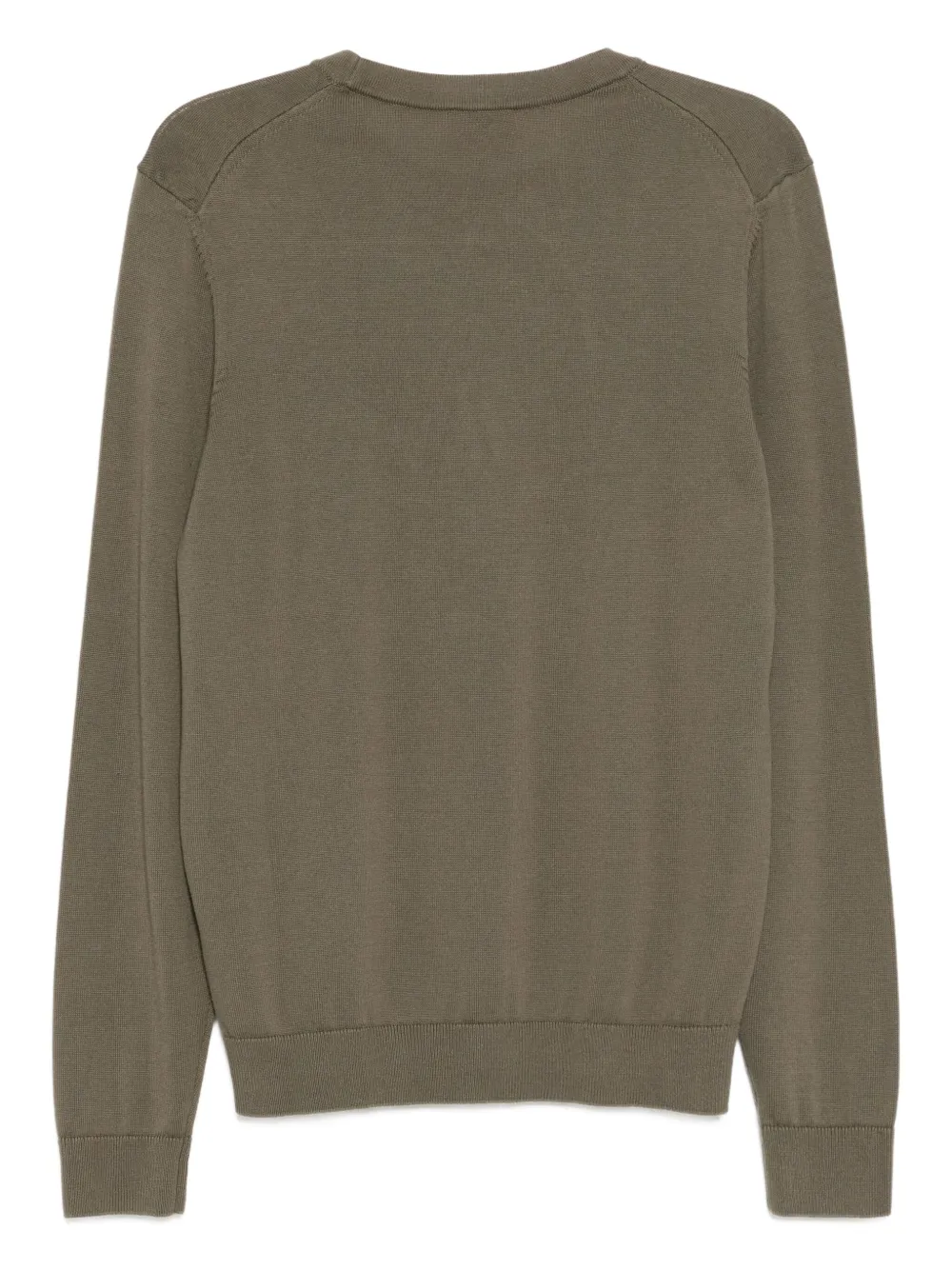 HUGO Top met geborduurd logo - Grijs