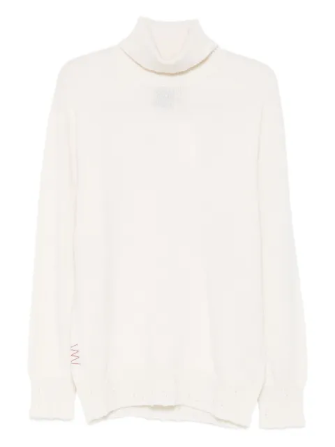 AMARÁNTO roll-neck embroidered sweater