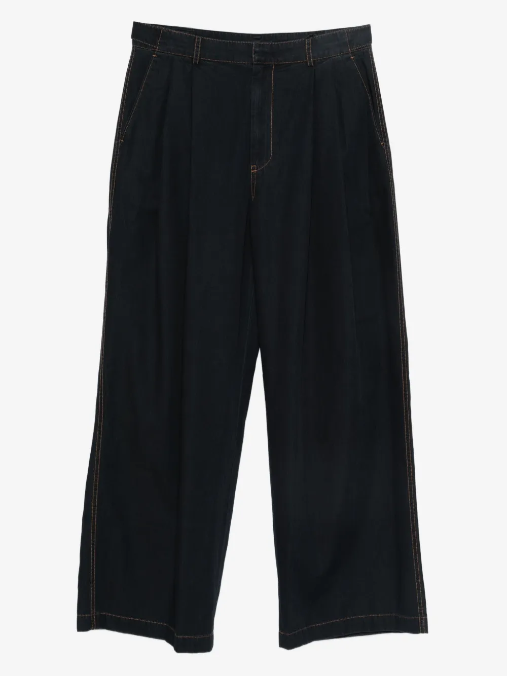 Juun.J pleat-detail jeans | Blue | Image 1