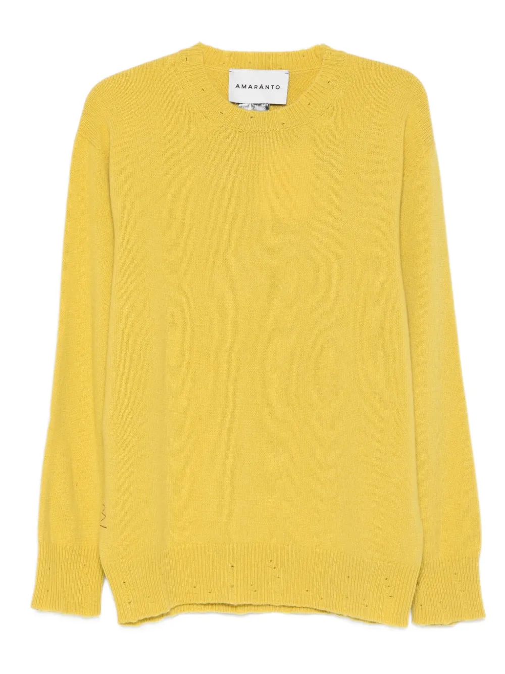 AMARÁNTO perforated sweater | Yellow | Image 1